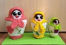 Веселые матрешки. Калинина Оксана Анатольевна. детский сад МАЛЮТКА