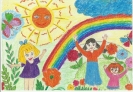 5 лет. Мы за Мир на Земле. Зыбина Василиса, детский сад МБОУ Алтайской СОШ 1, рук. Осипова Ольга Ивановна