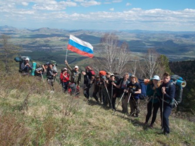 Поход, посвящённый Победе в ВОВ.